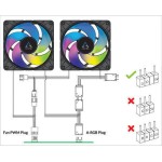 Arctic P12 Pro A-RGB Case Fan 3τμχ