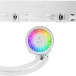 Arctic Liquid Freezer III Pro 420 Υδρόψυξη Επεξεργαστή Τριπλού Ανεμιστήρα 140mm για Socket AM4/AM5/1700 με ARGB Φωτισμό Λευκή