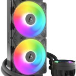 Arctic Liquid Freezer III Pro 280 A-RGB Υδρόψυξη Επεξεργαστή Διπλού Ανεμιστήρα 140mm για Socket AM4/AM5/1700