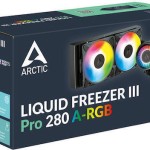Arctic Liquid Freezer III Pro 280 A-RGB Υδρόψυξη Επεξεργαστή Διπλού Ανεμιστήρα 140mm για Socket AM4/AM5/1700