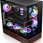Thermaltake View 270 Plus WS ARGB Gaming Midi Tower Κουτί Υπολογιστή με Πλαϊνό Παράθυρο Μαύρο