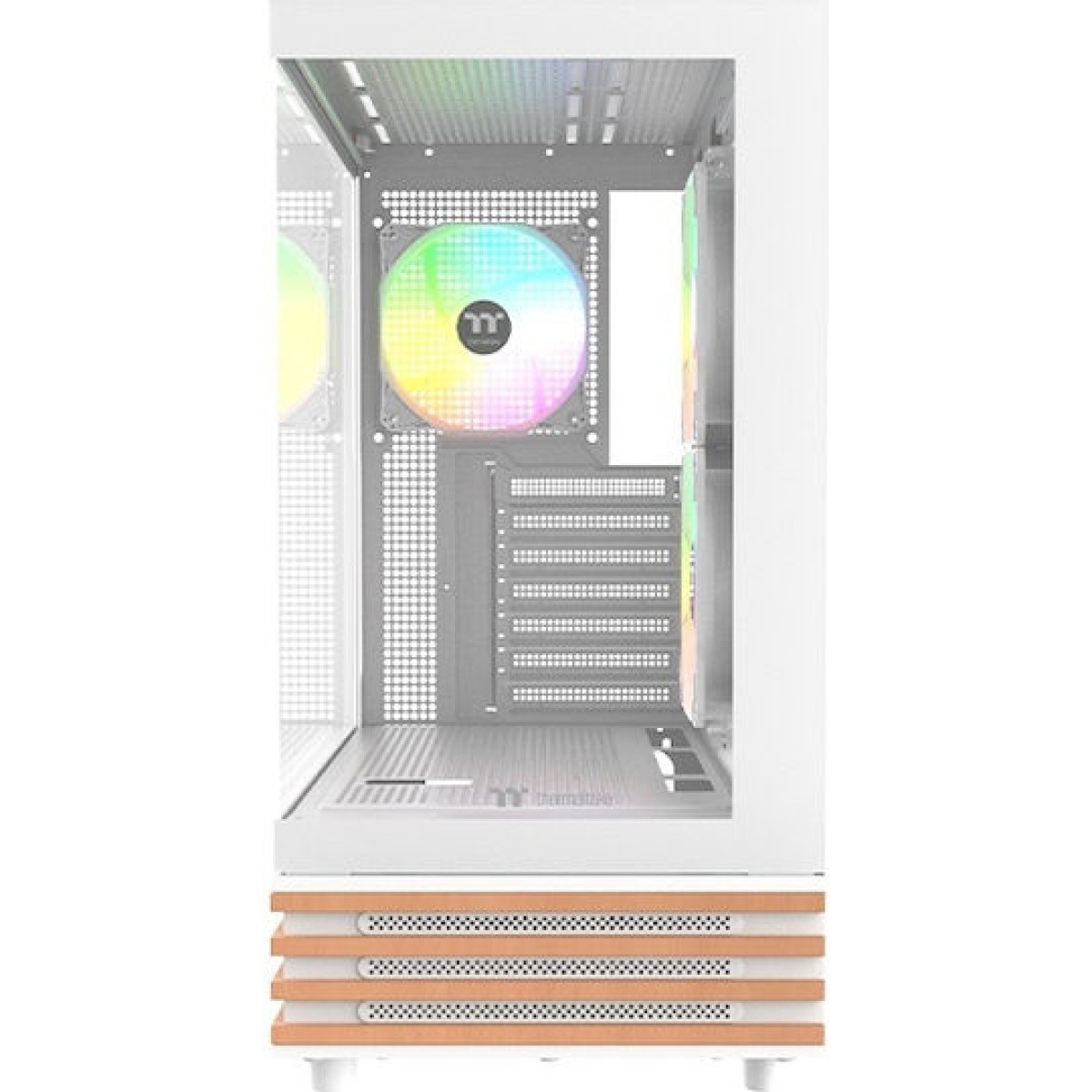 Thermaltake View 270 Plus WS ARGB Gaming Midi Tower Κουτί Υπολογιστή με Πλαϊνό Παράθυρο Snow