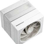 Deepcool Assassin IV VC ELITE Ψύκτρα Επεξεργαστή Διπλού Ανεμιστήρα για Socket AM4/AM5/115x/1700 Λευκή