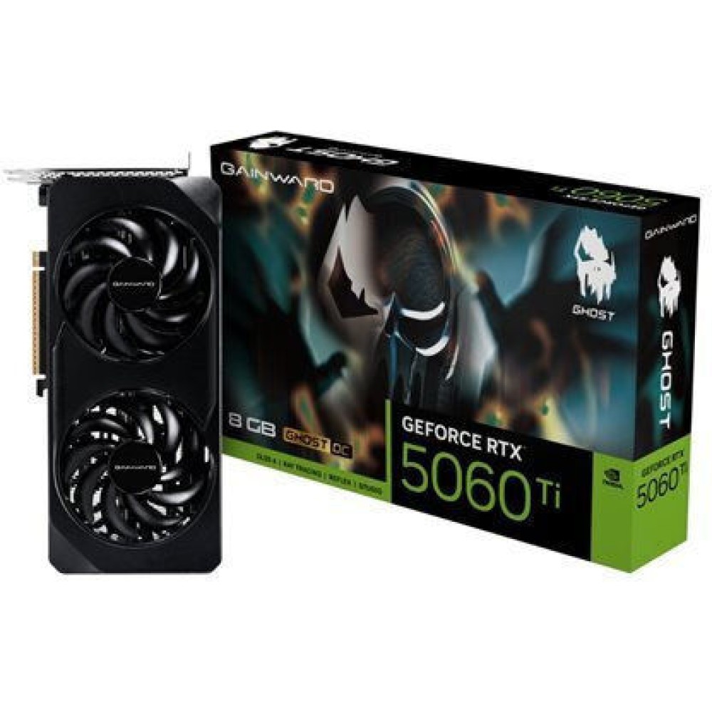 Gainward GeForce RTX 5060 Ti 16GB GDDR7 Ghost OC Κάρτα Γραφικών NE7506TU19T1-GB2061B