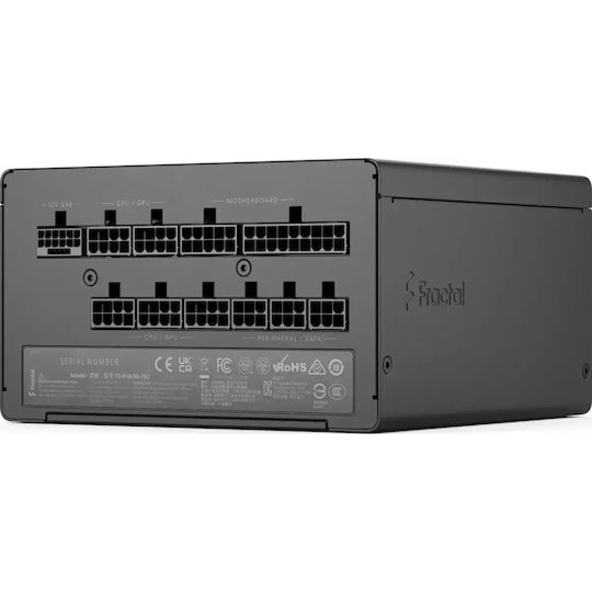 Fractal Design ION Gold 750W Μαύρο Τροφοδοτικό Υπολογιστή Full Modular 80 Plus Gold