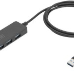 Digitus USB 3.0 Hub 5 Θυρών με σύνδεση USB-A / USB-C