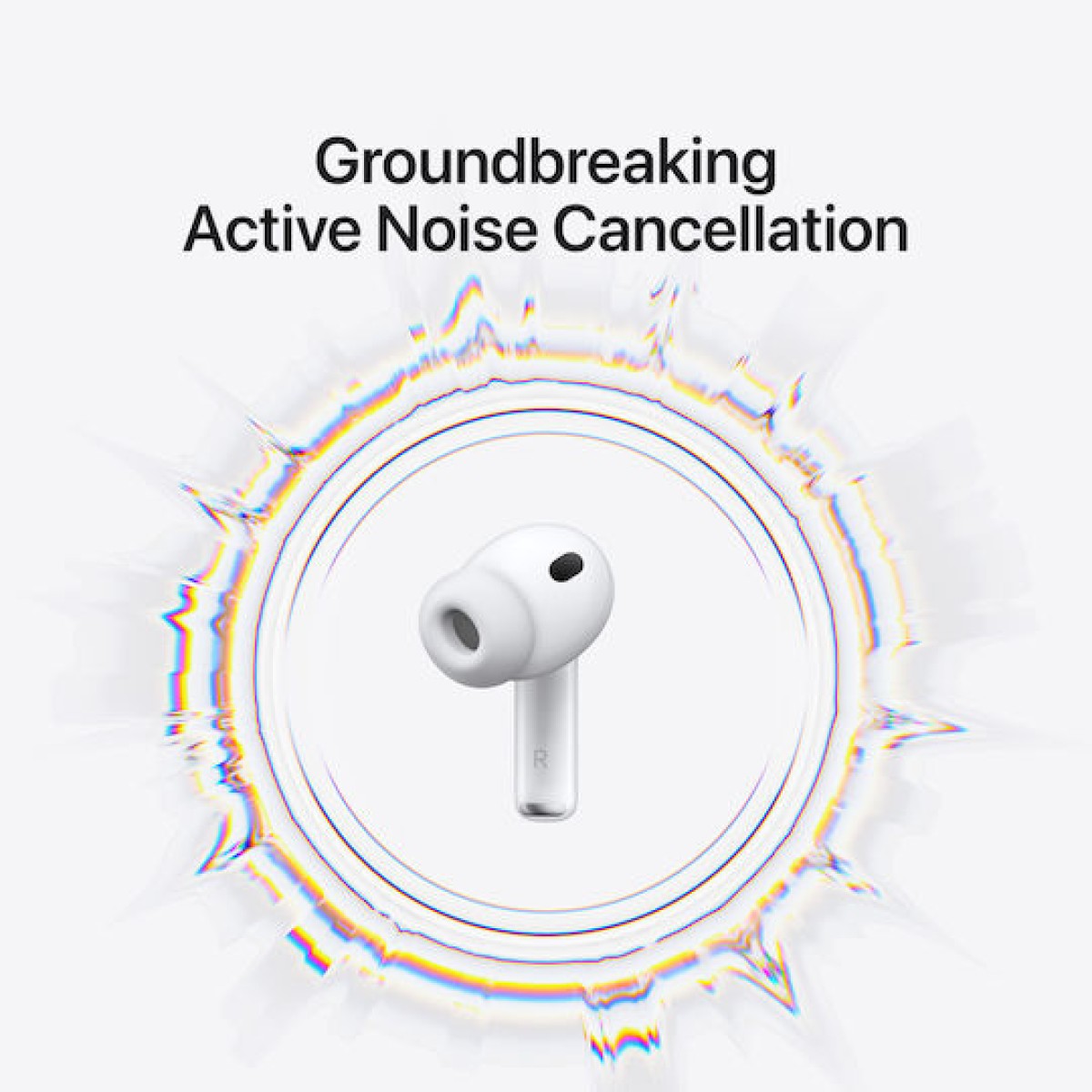 Apple AirPods Pro 3 In-ear Bluetooth Handsfree Ακουστικά με Αντοχή στον Ιδρώτα και Θήκη Φόρτισης Λευκά