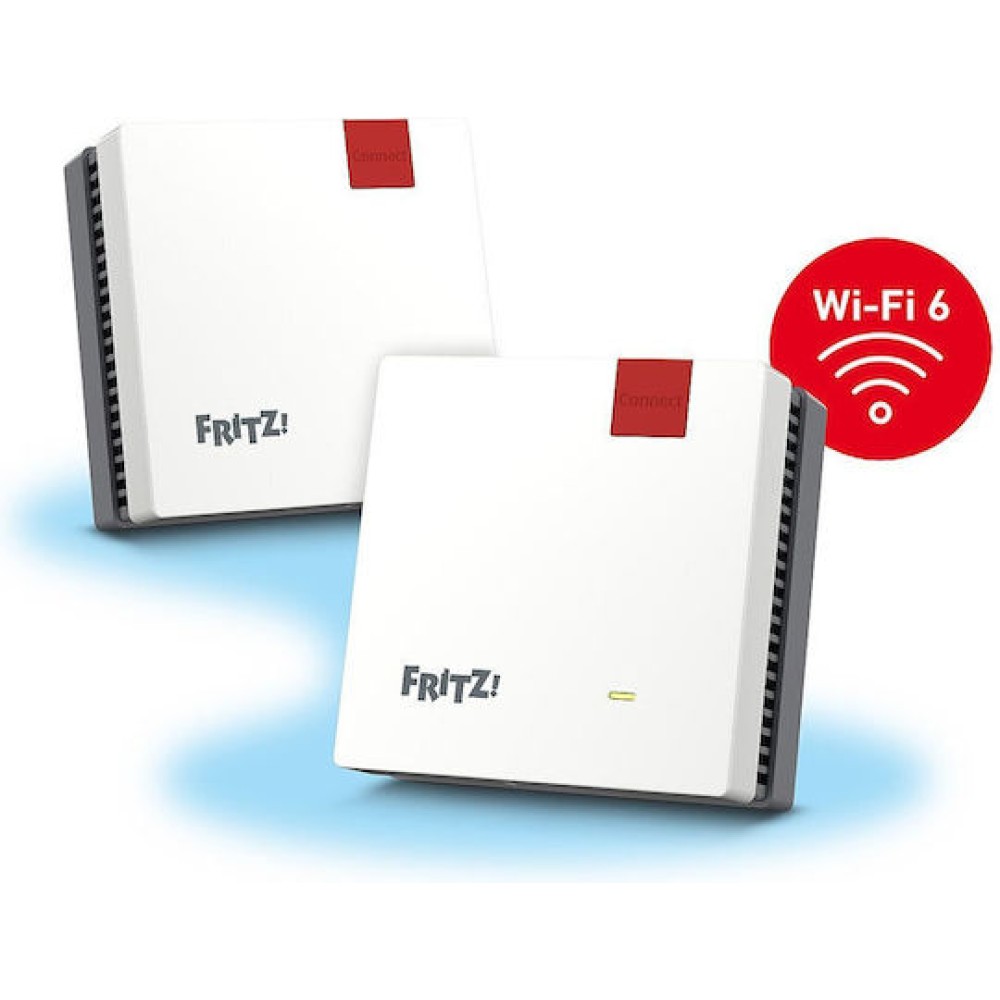 AVM Fritz!Mesh WiFi Extender Dual Band (2.4 & 5GHz) 3000Mbps