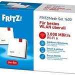 AVM Fritz!Mesh WiFi Extender Dual Band (2.4 & 5GHz) 3000Mbps