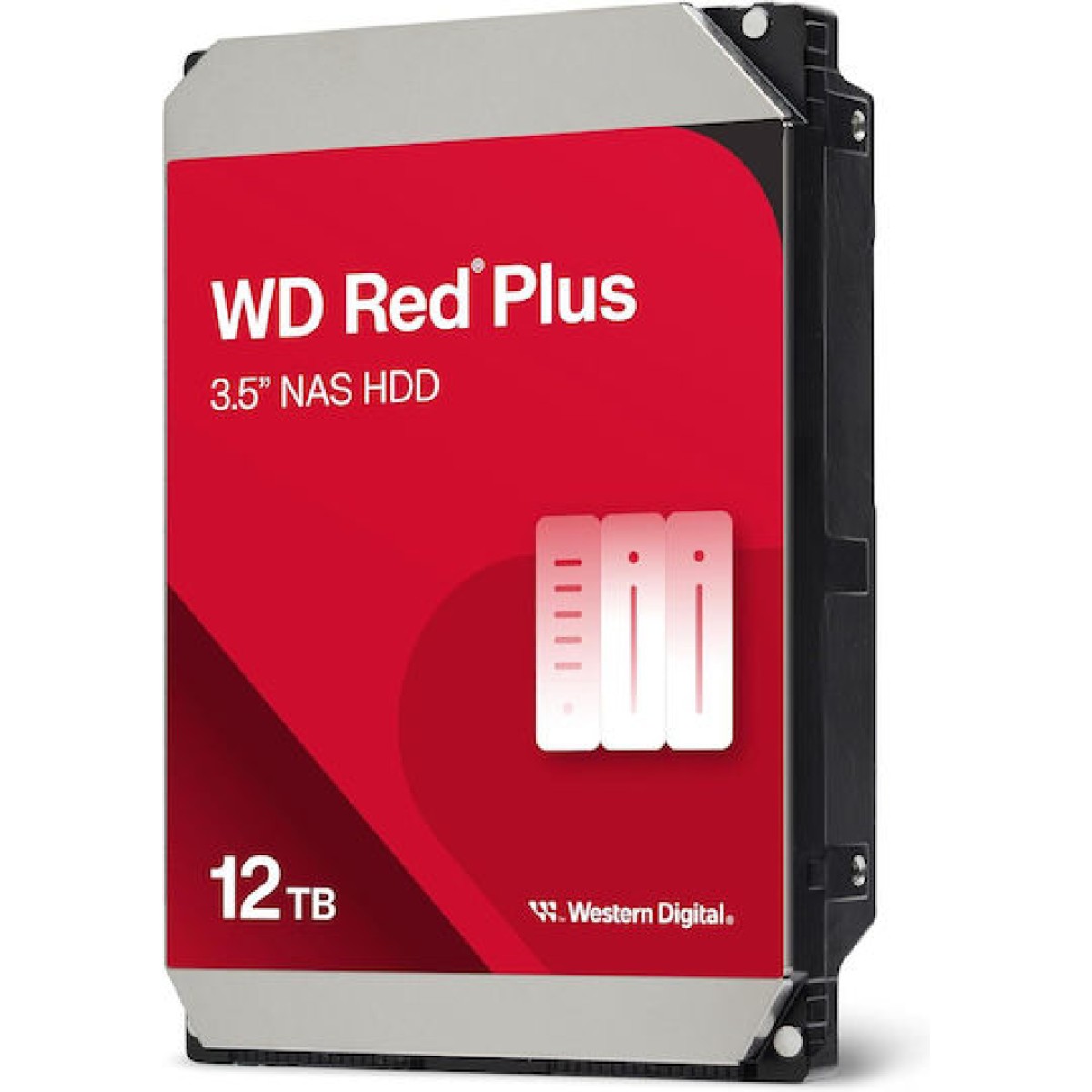 Western Digital Red Plus 12TB HDD Σκληρός Δίσκος 3.5\