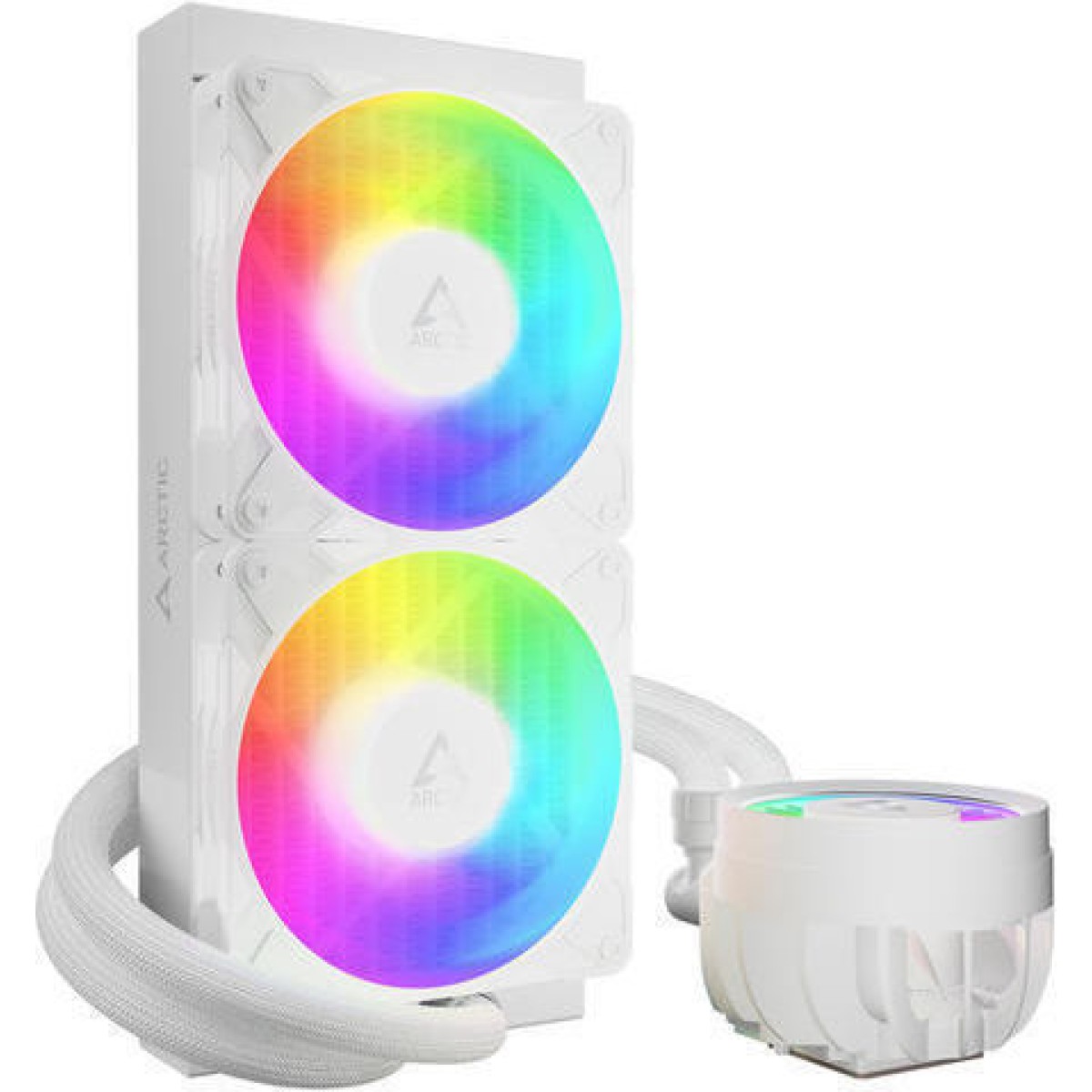 Arctic Liquid Freezer III Pro 240 A-RGB Υδρόψυξη Επεξεργαστή Τριπλού Ανεμιστήρα 120mm για Socket AM4/AM5/1700 Λευκή