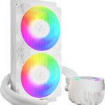 Arctic Liquid Freezer III Pro 240 A-RGB Υδρόψυξη Επεξεργαστή Τριπλού Ανεμιστήρα 120mm για Socket AM4/AM5/1700 Λευκή