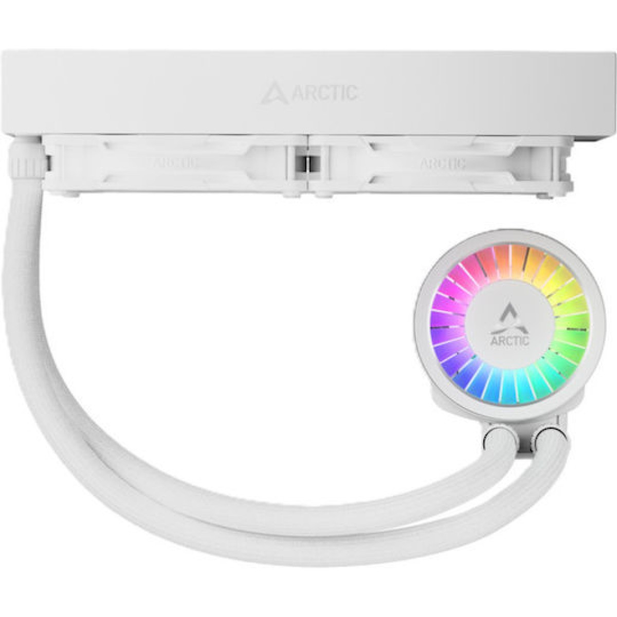 Arctic Liquid Freezer III Pro 240 A-RGB Υδρόψυξη Επεξεργαστή Τριπλού Ανεμιστήρα 120mm για Socket AM4/AM5/1700 Λευκή
