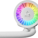 Arctic Liquid Freezer III Pro 240 A-RGB Υδρόψυξη Επεξεργαστή Τριπλού Ανεμιστήρα 120mm για Socket AM4/AM5/1700 Λευκή