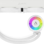 Arctic Liquid Freezer III Pro 280 A-RGB Υδρόψυξη Επεξεργαστή Διπλού Ανεμιστήρα 140mm για Socket AM4/AM5/1700 Λευκή
