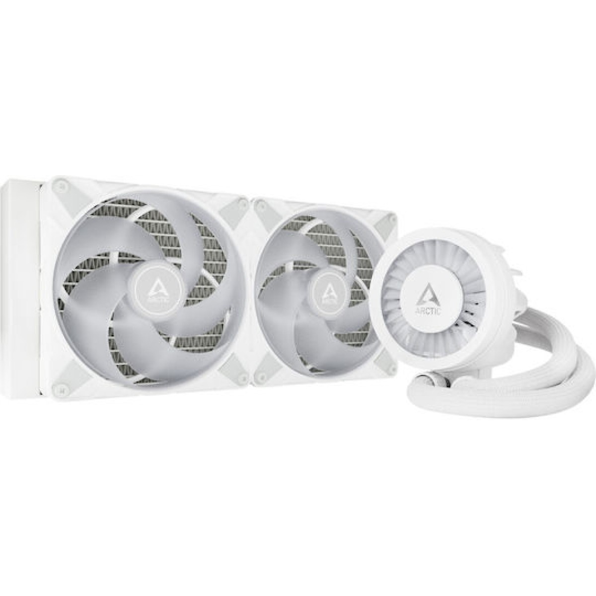 Arctic Liquid Freezer III Pro 280 A-RGB Υδρόψυξη Επεξεργαστή Διπλού Ανεμιστήρα 140mm για Socket AM4/AM5/1700 Λευκή