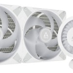 Arctic Liquid Freezer III Pro 280 A-RGB Υδρόψυξη Επεξεργαστή Διπλού Ανεμιστήρα 140mm για Socket AM4/AM5/1700 Λευκή