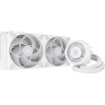 Arctic Liquid Freezer III Pro 280 A-RGB Υδρόψυξη Επεξεργαστή Διπλού Ανεμιστήρα 140mm για Socket AM4/AM5/1700 Λευκή