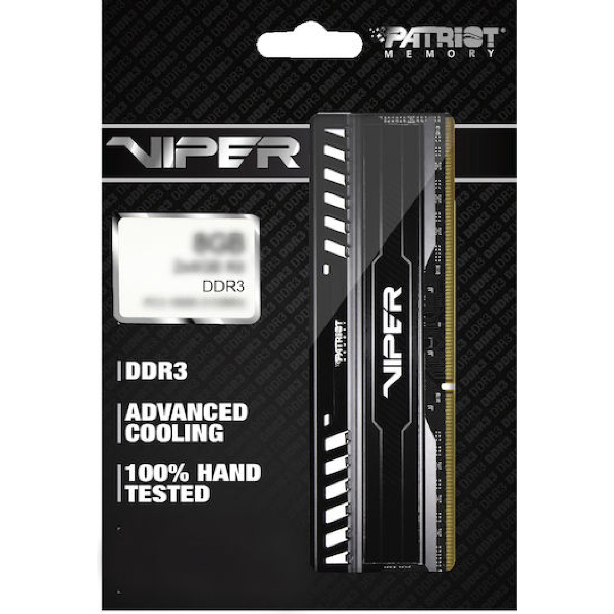 Patriot Viper 3 DDR3 16GB RAM με 2x8GB Modules και Ταχύτητα 1600 για Desktop