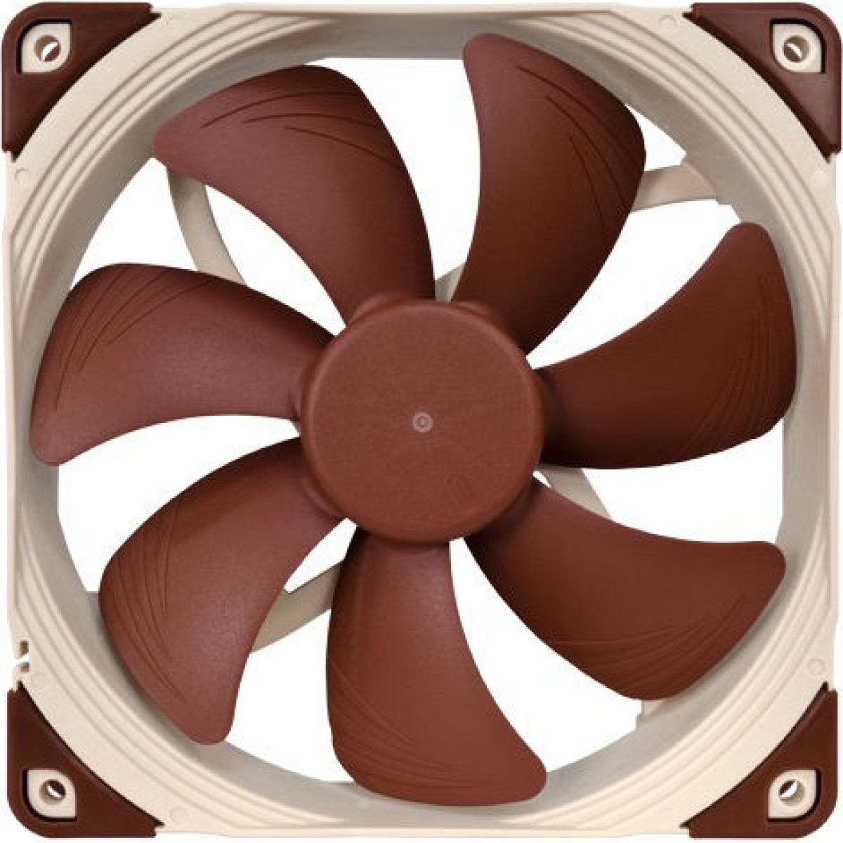 Noctua NF-A14 FLX Case Fan 140mm με Σύνδεση 4-Pin Molex / 3-Pin Καφέ