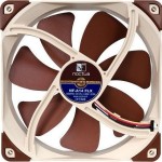 Noctua NF-A14 FLX Case Fan 140mm με Σύνδεση 4-Pin Molex / 3-Pin Καφέ