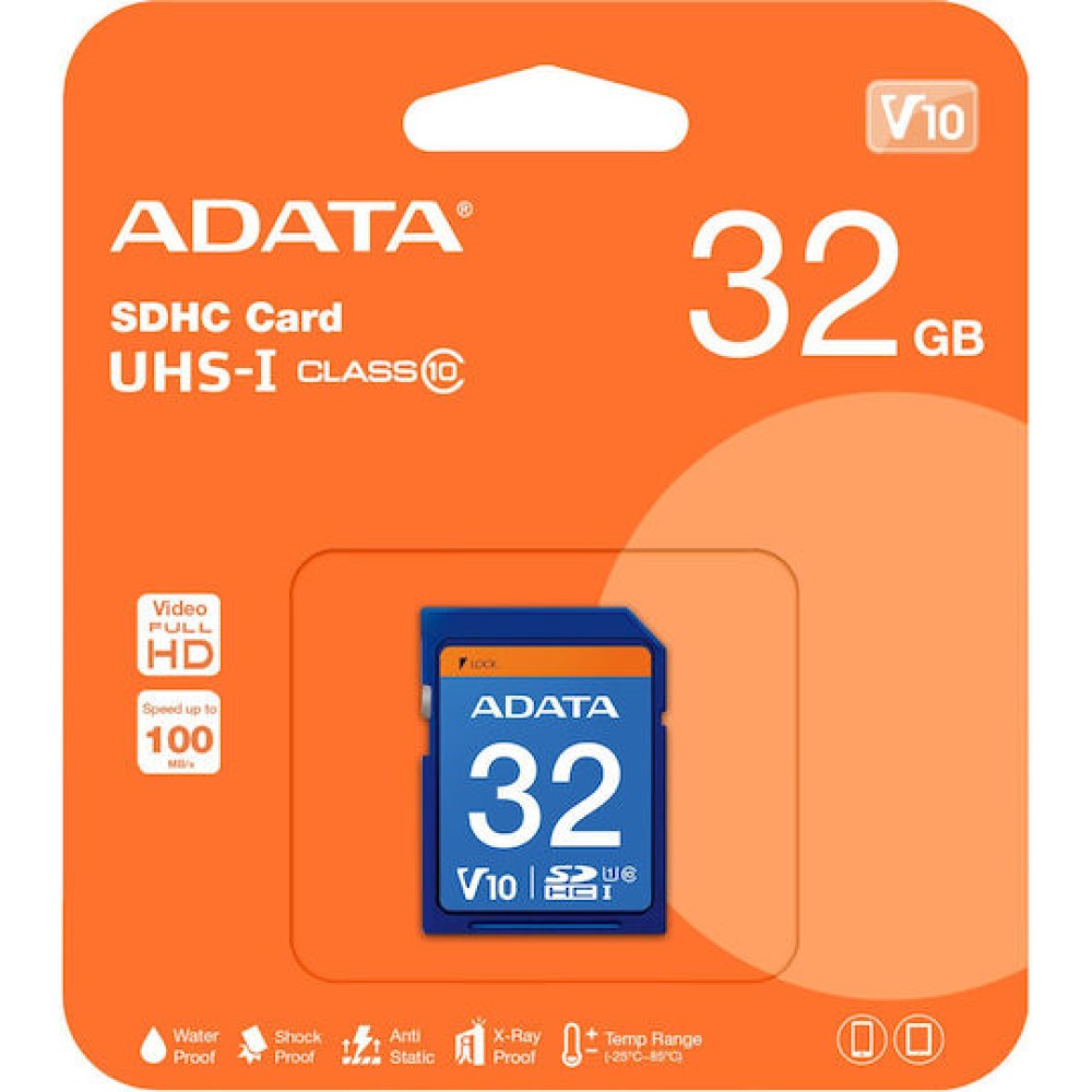 Adata Premier SDHC 32GB Class 10 U1 UHS-I