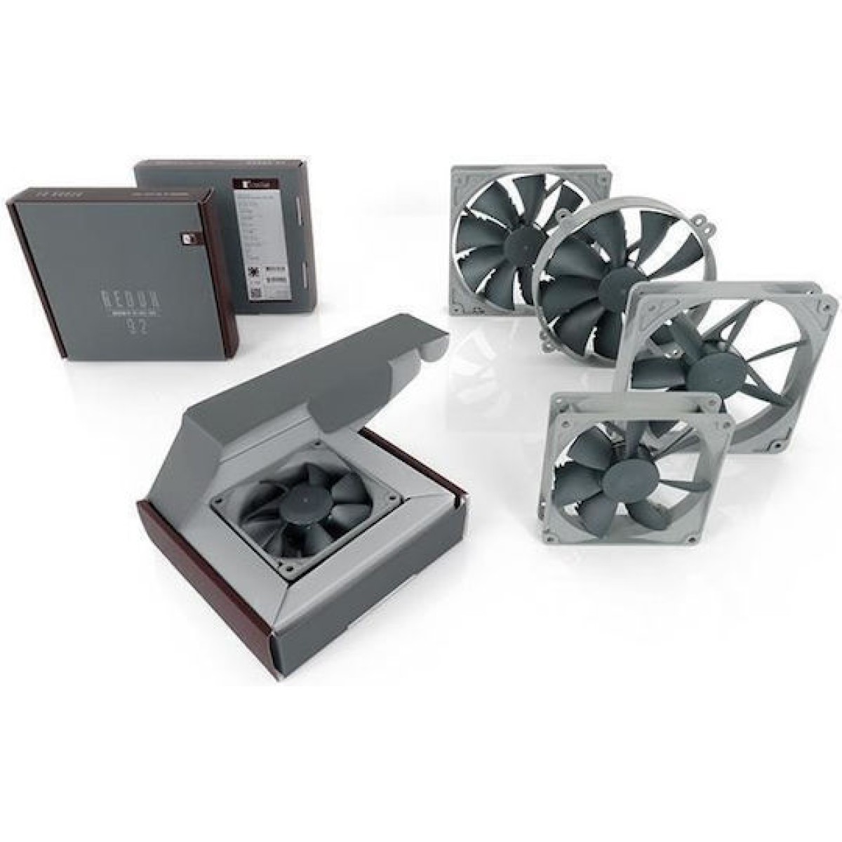 Noctua NF-B9 redux-1600 Case Fan 92mm με Σύνδεση 3-Pin Γκρι