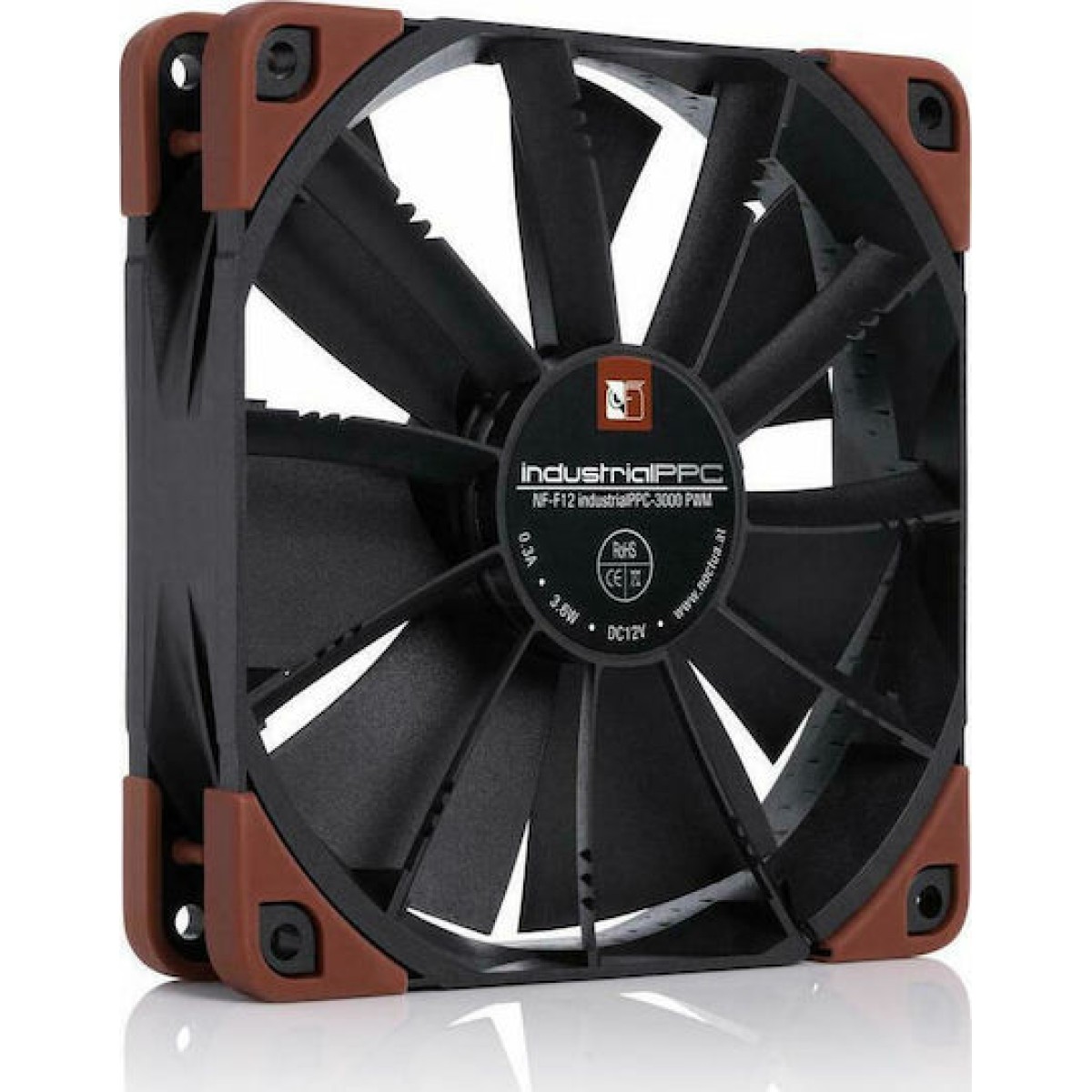 Noctua NF-F12 industrialPPC-3000 Case Fan 120mm με Σύνδεση 4-Pin PWM