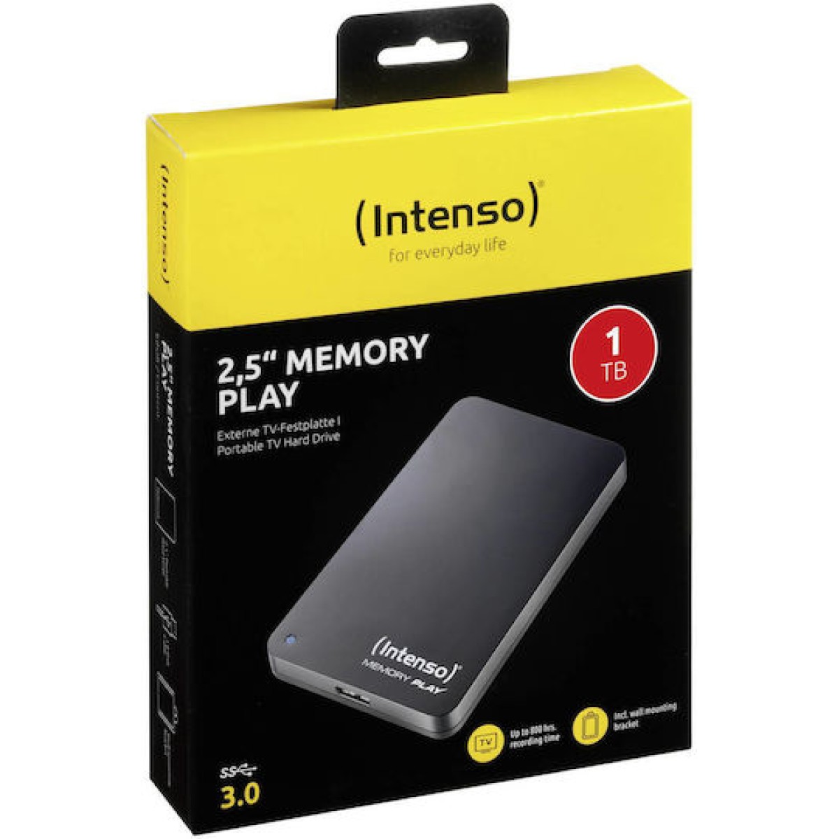 Intenso Memory Play USB 3.0 Εξωτερικός HDD 1TB 2.5\