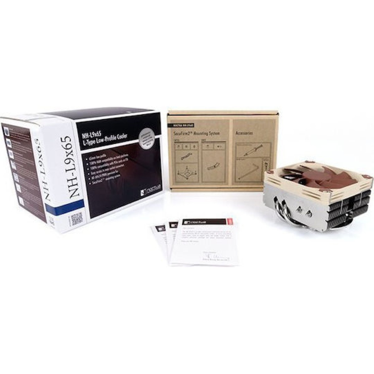 Noctua NH-L9x65 Ψύκτρα Επεξεργαστή για Socket 115x/AM3/AM3+ Καφέ