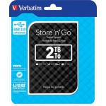 Verbatim Store \'n\' Go Gen 2 USB 3.0 Εξωτερικός HDD 2TB 2.5\