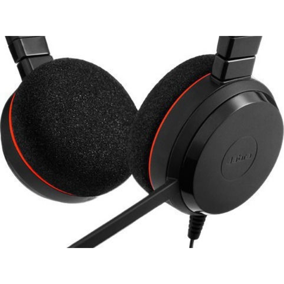 Jabra Evolve 20 On Ear Multimedia Ακουστικά με μικρόφωνο και σύνδεση USB-A