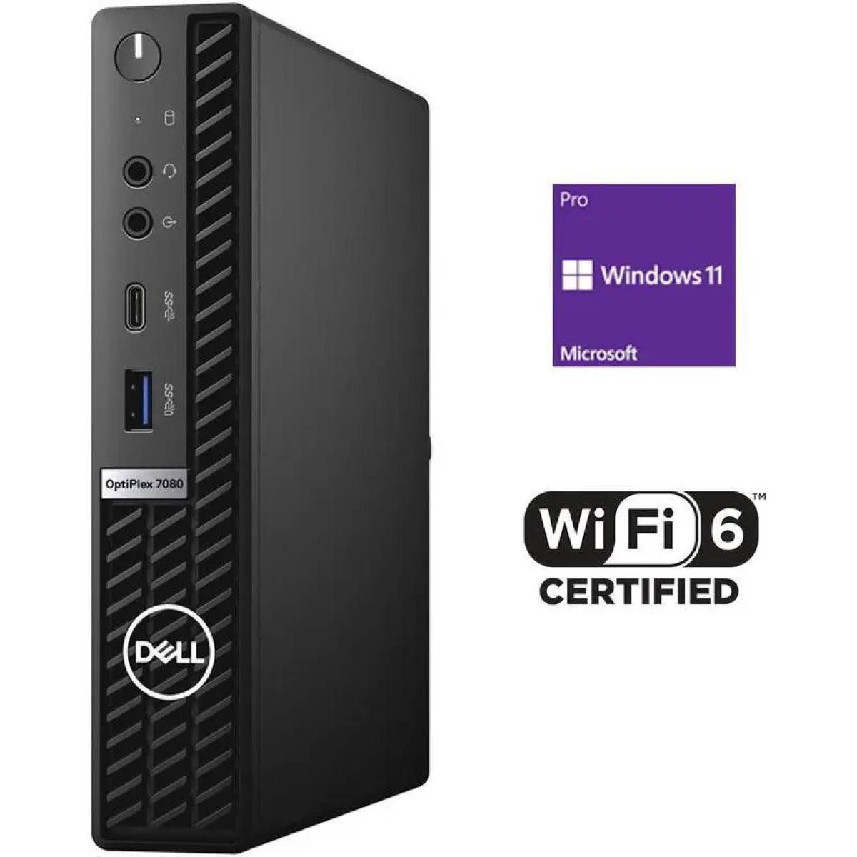 DELL OptiPlex 7080 Micro i5-10500T 16GB 256GB SSD mSFF Win11pro Used