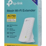 TP-LINK mesh WiFi extender RE220, AC750, dual band, Ver 3.0