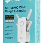 TP-LINK WiFi range extender RE650, dual-band, AC2600, Ver. 1.0