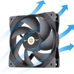 Thermaltake Swafan GT12 Case Fan 120mm με Σύνδεση 4-Pin PWM