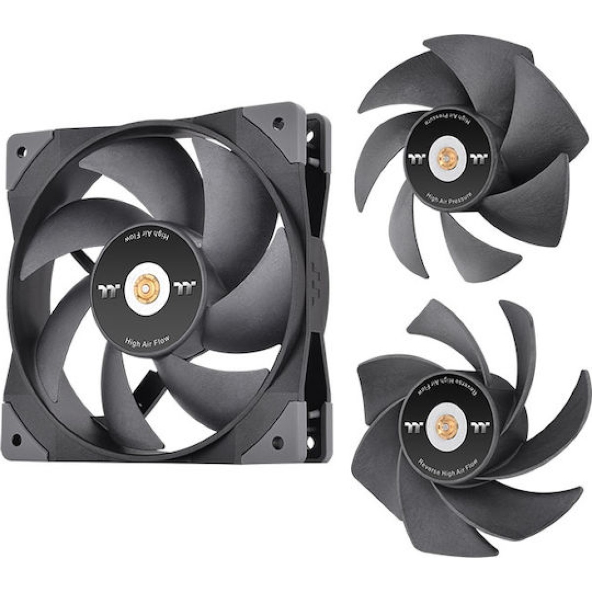 Thermaltake Swafan GT12 Case Fan 120mm με Σύνδεση 4-Pin PWM