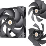 Thermaltake Swafan GT12 Case Fan 120mm με Σύνδεση 4-Pin PWM