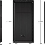 Be Quiet Pure Base 600 Midi Tower Κουτί Υπολογιστή Μαύρο