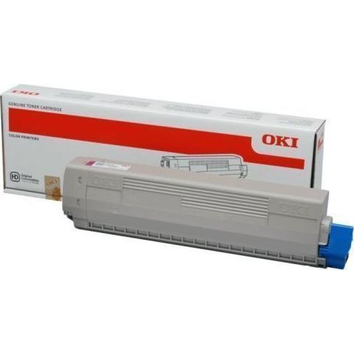 OKI 46443102 Γνήσιο Toner Laser Εκτυπωτή Ματζέντα High Capacity 10000 Σελίδων