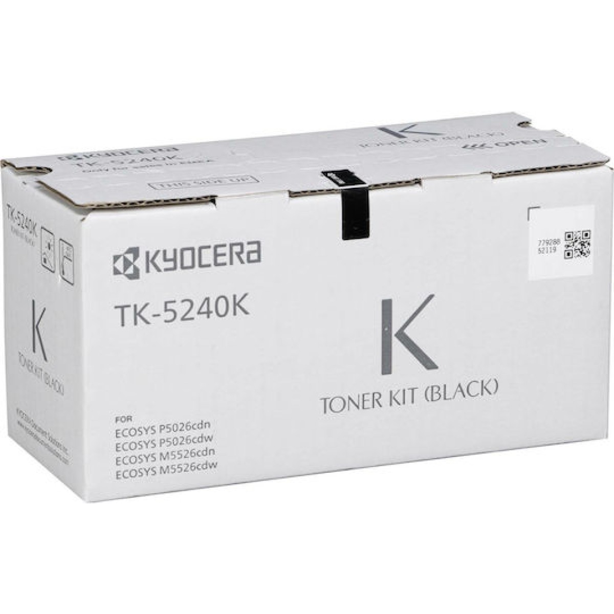 Kyocera TK-5240K Γνήσιο Toner Laser Εκτυπωτή Μαύρο 4000 Σελίδων (1T02R70NL0)