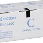 Kyocera TK-5240C Γνήσιο Toner Laser Εκτυπωτή Κυανό 3000 Σελίδων (1T02R7CNL0)