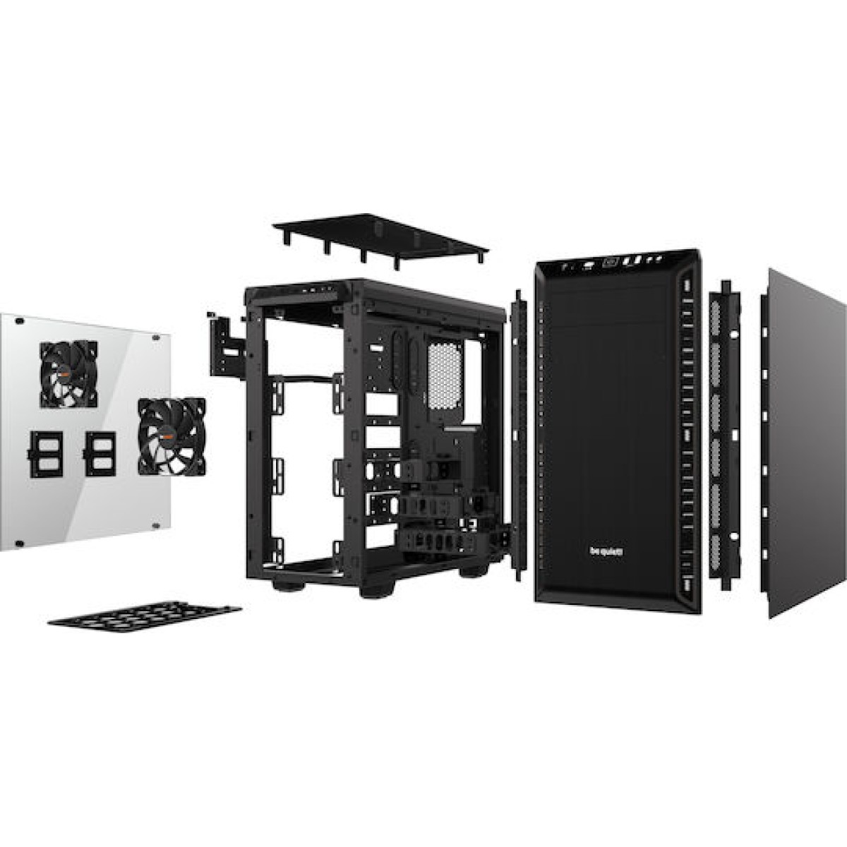 Be Quiet Pure Base 600 Window Midi Tower Κουτί Υπολογιστή Μαύρο