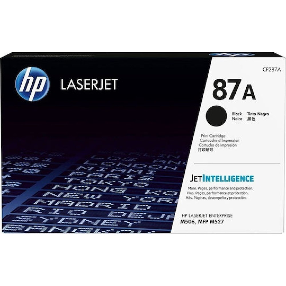 HP 87A Γνήσιο Toner Laser Εκτυπωτή Μαύρο 9000 Σελίδων (CF287A)