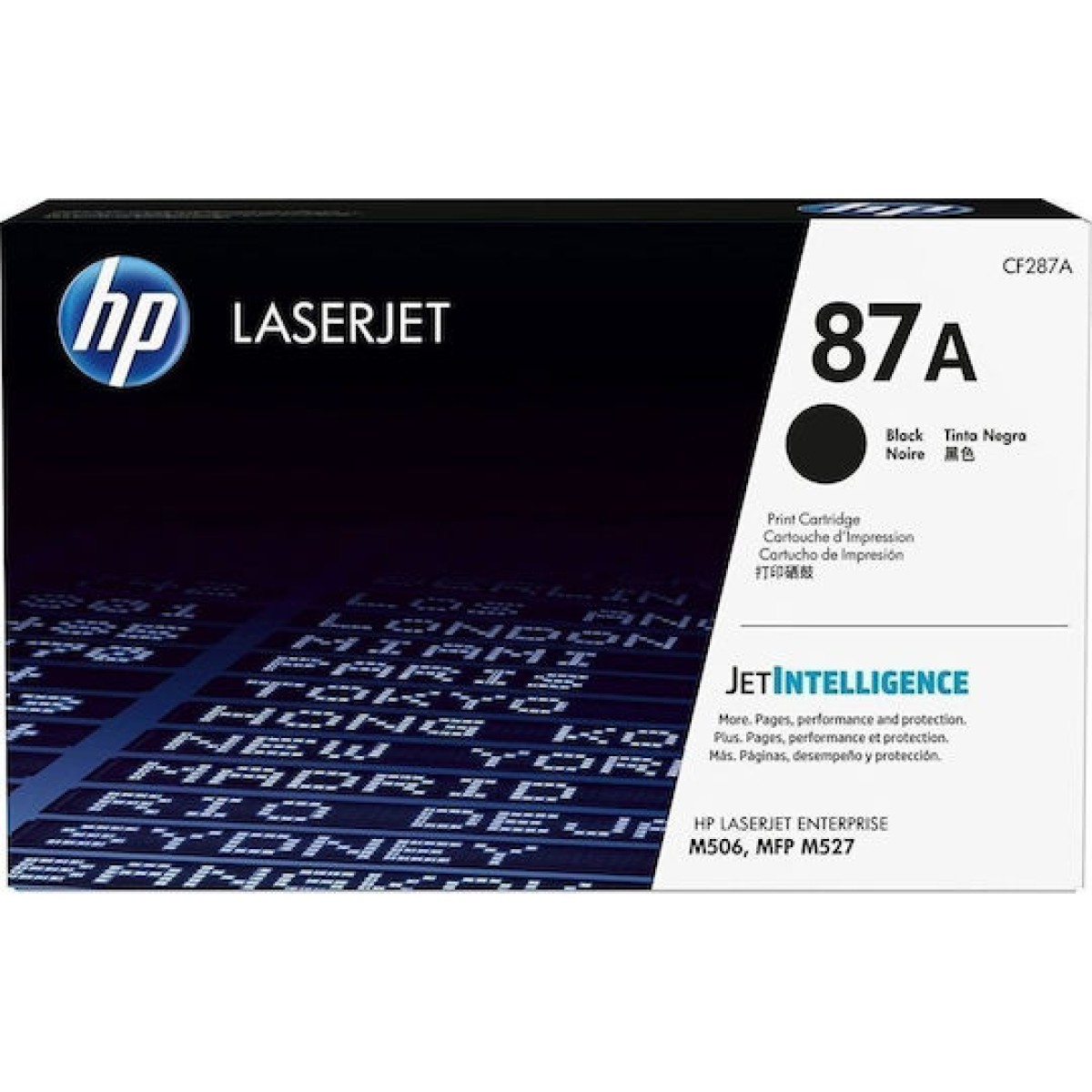 HP 87A Γνήσιο Toner Laser Εκτυπωτή Μαύρο 9000 Σελίδων (CF287A)