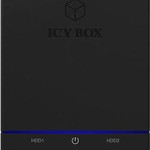 Icy Box Θήκη για 2 Σκληρούς Δίσκους 3.5