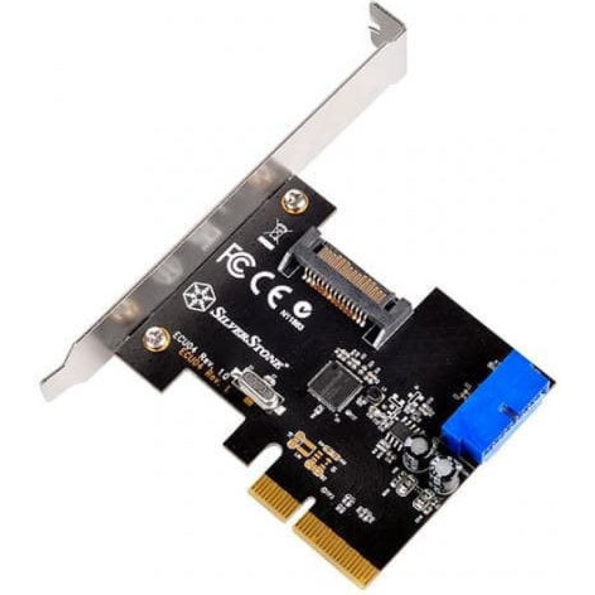 Silverstone Κάρτα PCIe σε 1 θύρα USB 3.1 ECU04-E