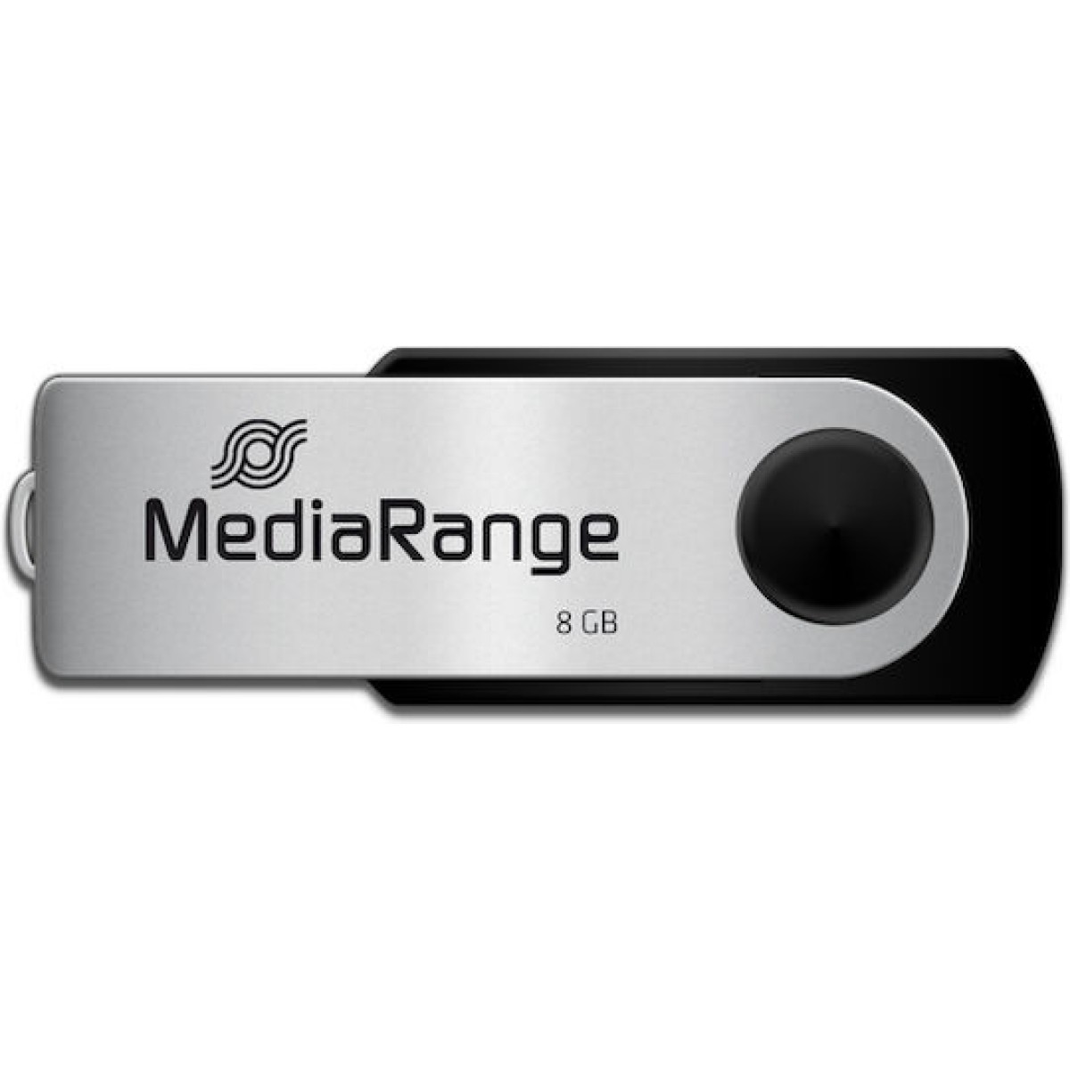 MediaRange 8GB USB 2.0 Stick Μαύρο
