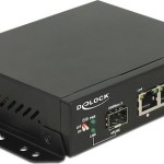 DeLock Gigabit Ethernet Switch 4 Port + 1 SFP Unmanaged L2 Switch με 4 Θύρες Gigabit (1Gbps) Ethernet και 1 SFP Θύρα
