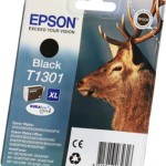 Epson T1301XL Γνήσιο Μελάνι Εκτυπωτή InkJet Μαύρο (C13T13014012 C13T13014010)